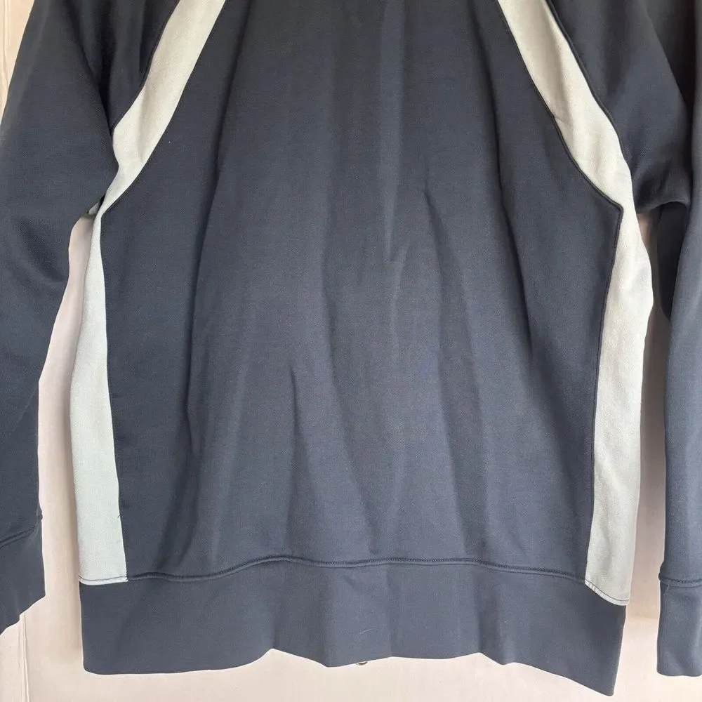 Men's S Small Banana Republic Track Jacket VGUC Full Zip Two-Tone Blue‎